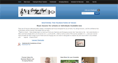 Desktop Screenshot of grahamlloydmusic.com